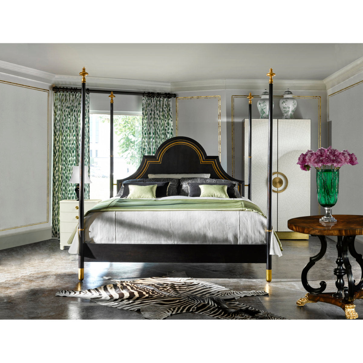 Knightsbridge Solid Wood Nightstand
