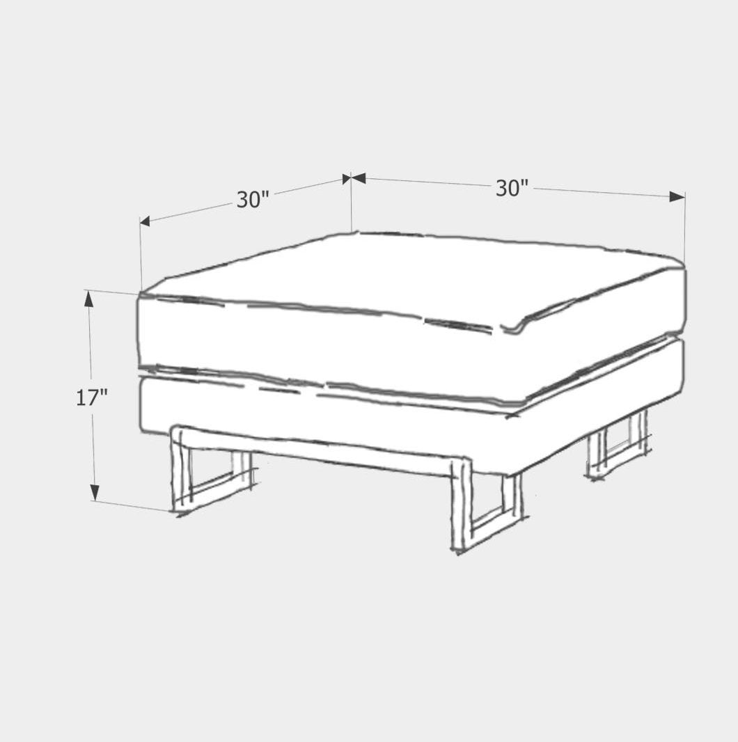 Artless Lrg Ottoman