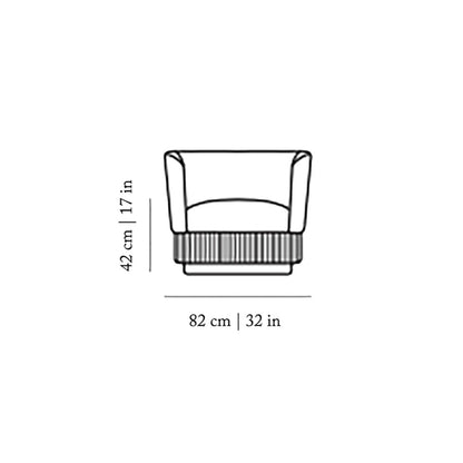 La Folie Barrel Chair