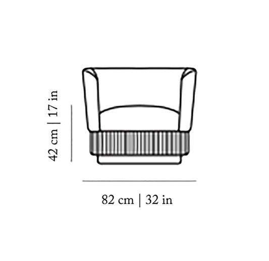 La Folie Barrel Chair