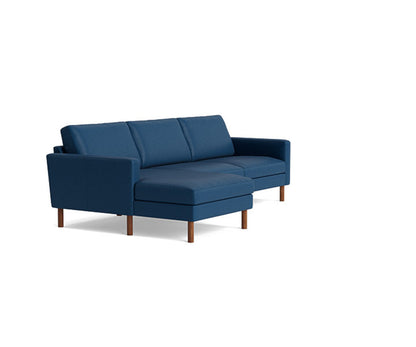 Benchmade Modern Laguna Leather Sofa With Chaise 105
