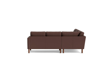Benchmade Modern Laguna Leather Corner Sectional 95 X 95