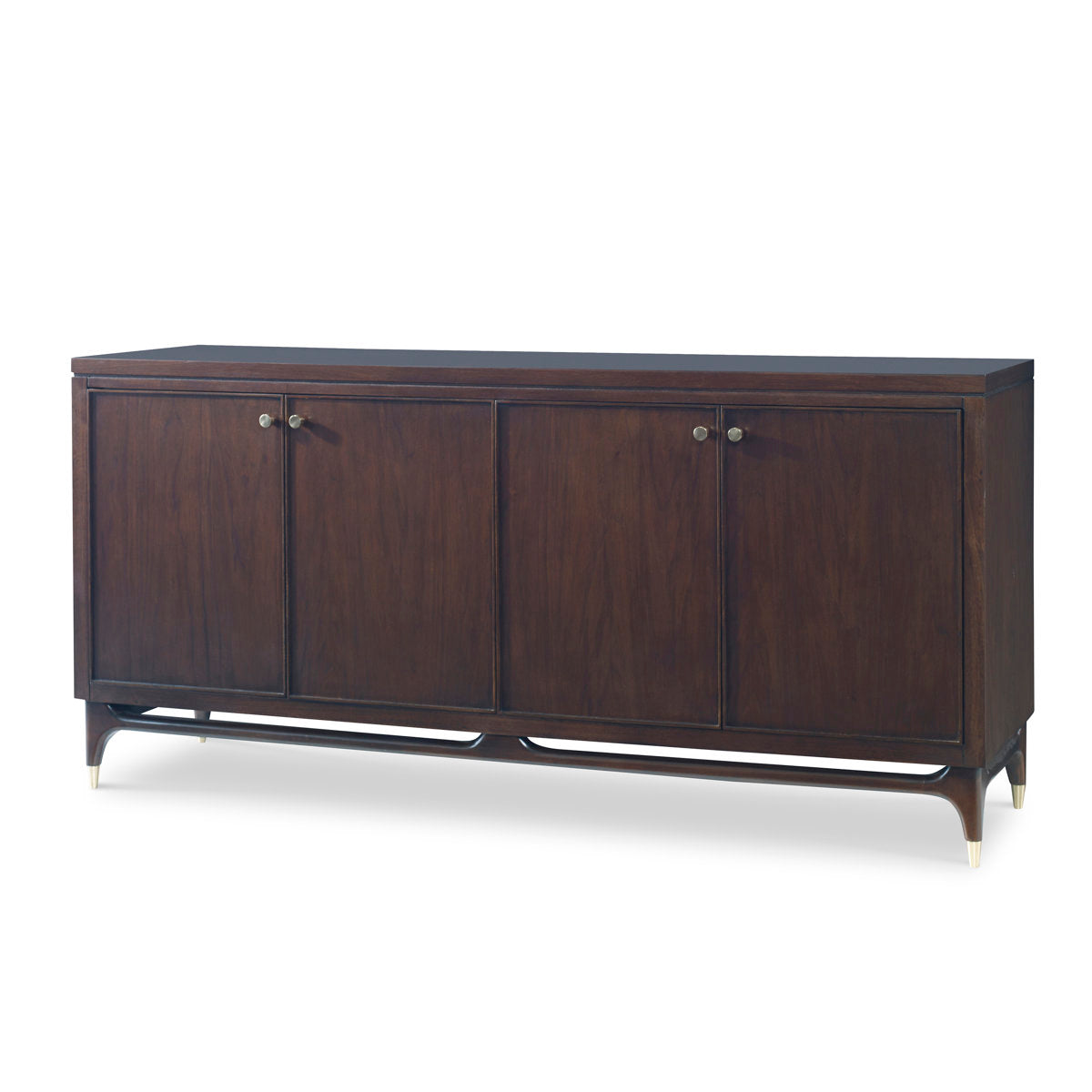 Ambella Lawrence Solid Wood 4 Door Accent Cabinet