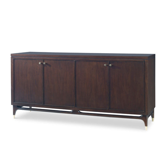 Ambella Lawrence Solid Wood 4 Door Accent Cabinet