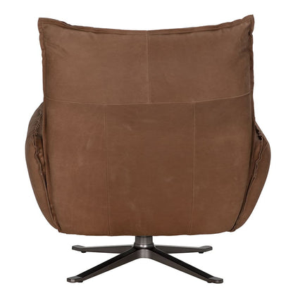 Noir Lawrenceville Swivel Chair