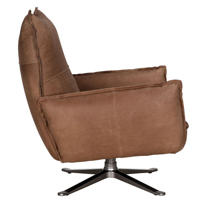 Noir Lawrenceville Swivel Chair
