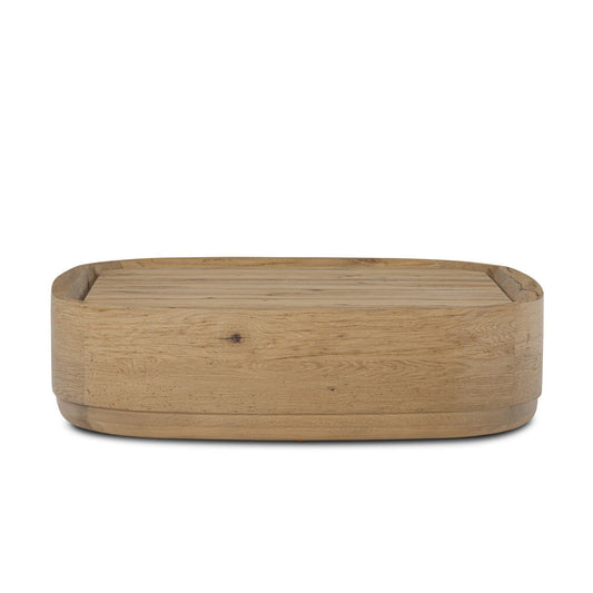 Leandro Coffee Table-Natural Reclaimed French Oak