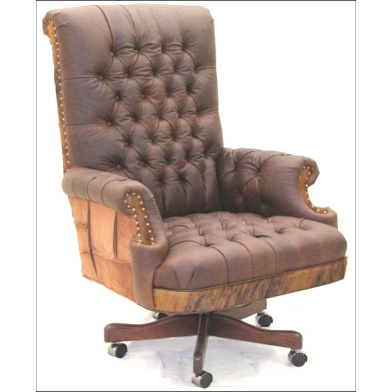 Leather Swivel Executive Chair