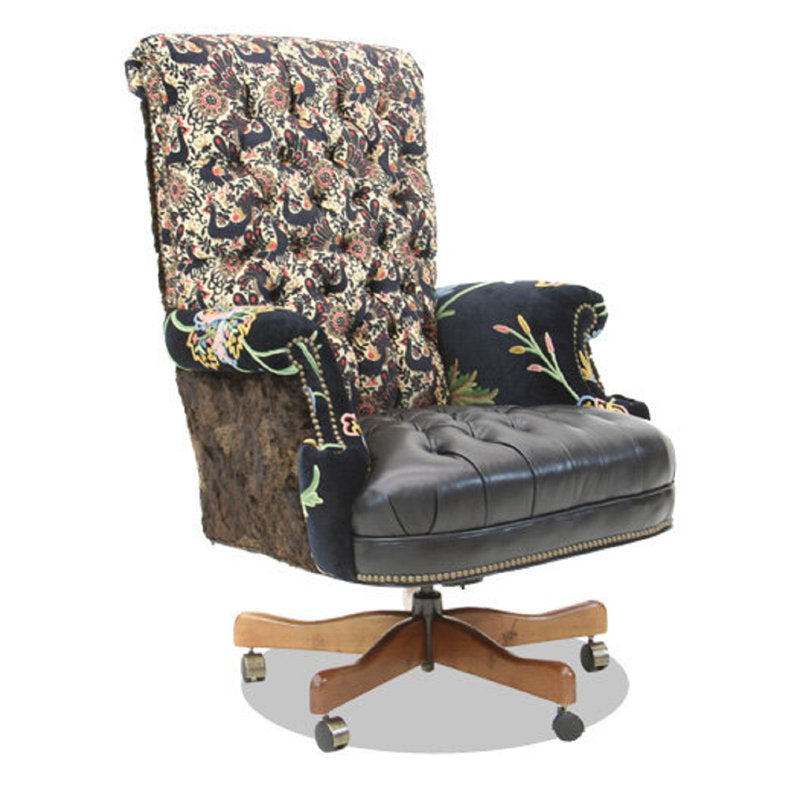 Leather Swivel Executive Chair