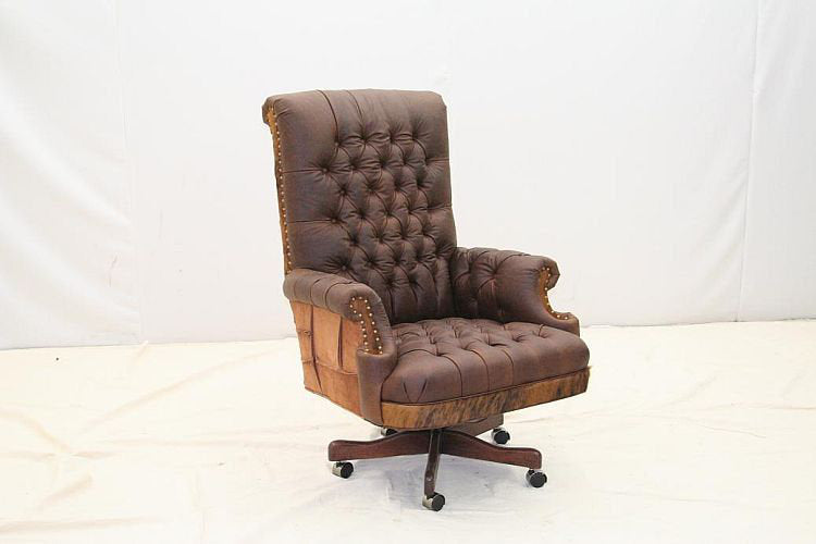 Leather Swivel Executive Chair
