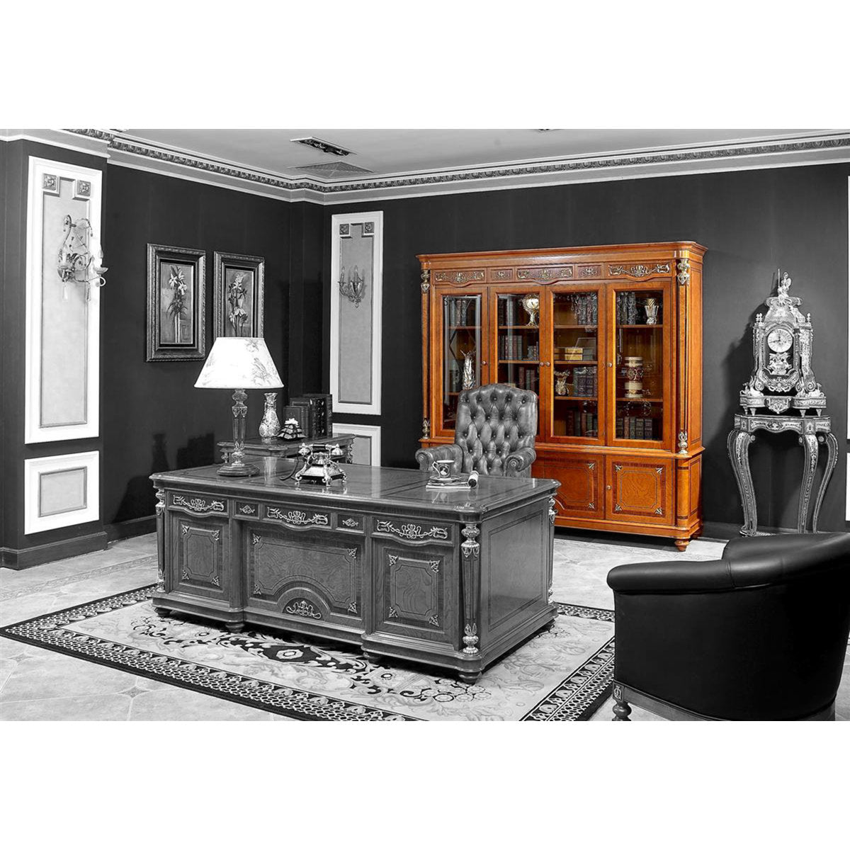 Leonor Solid Wood Bookcase