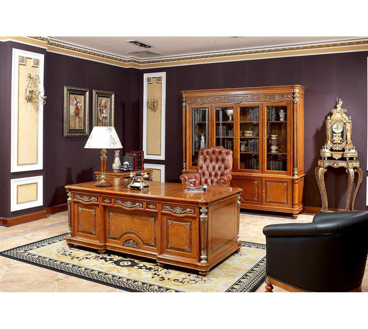 Leonor Solid Wood Bookcase