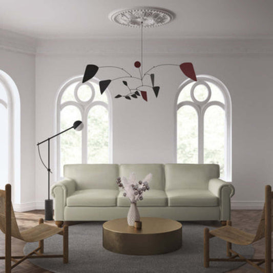 Leroy Rolled Panel-Arm Sofa with Bun Feet