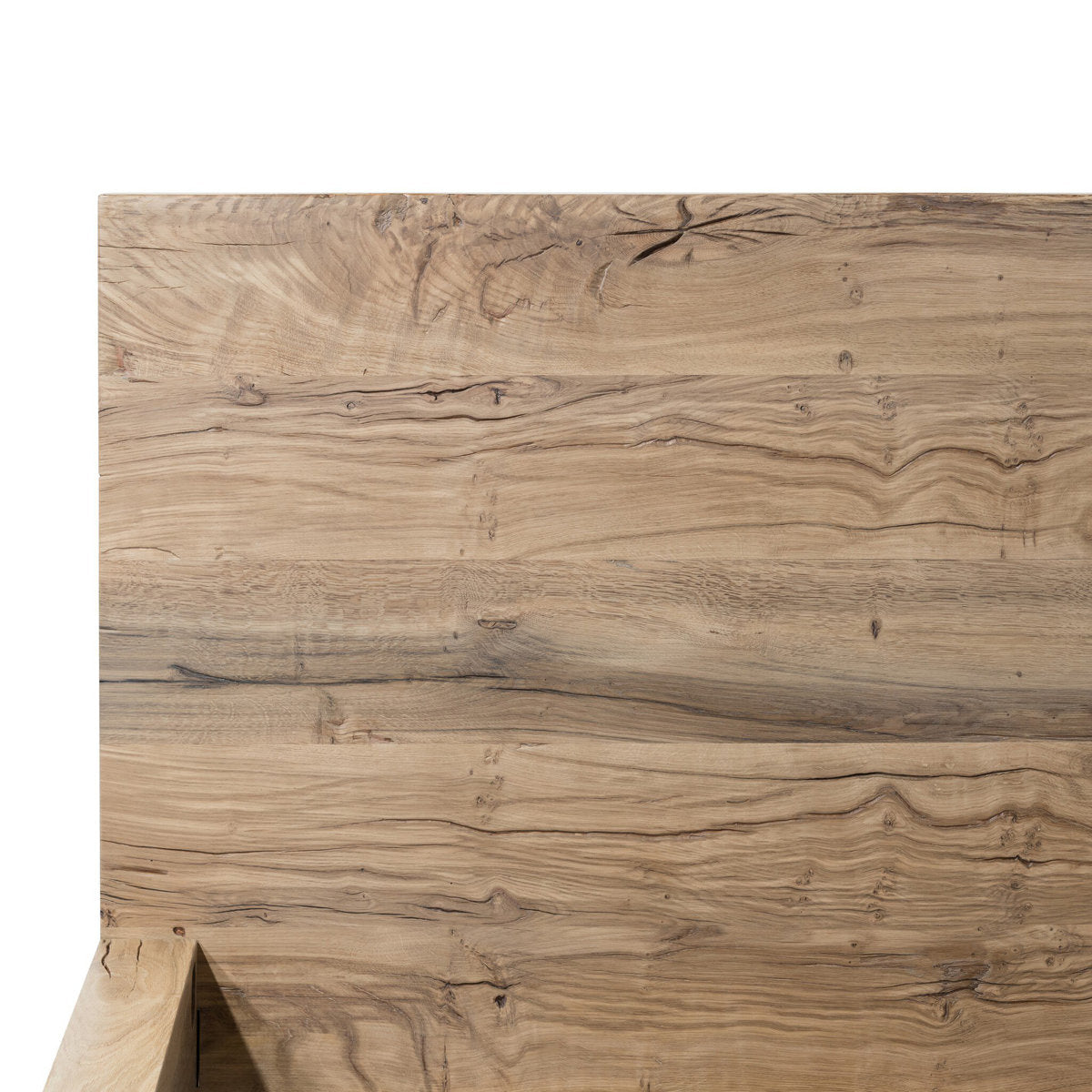 Lia Bed-Natural Reclaimed French Oak-Queen