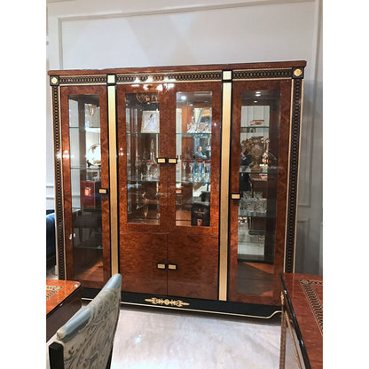 Infinity Furniture Import Lighted China Cabinet