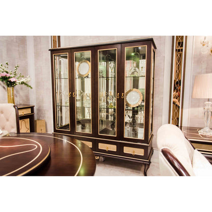 Infinity Furniture Import Woodway Curio Cabinet