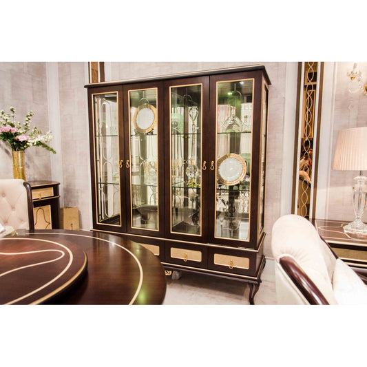 Infinity Furniture Import Woodway Curio Cabinet