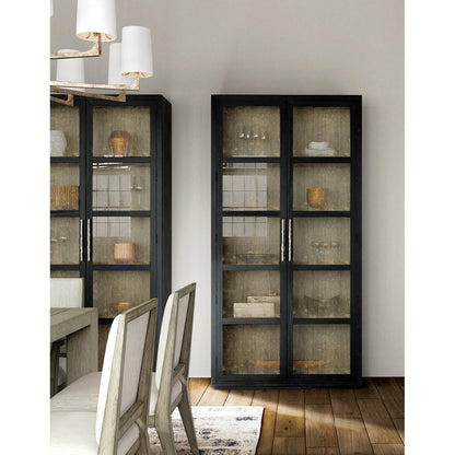 Linville Falls Lighted Curio Cabinet