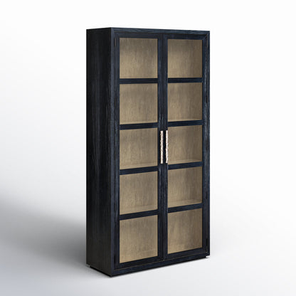 Linville Falls Lighted Curio Cabinet