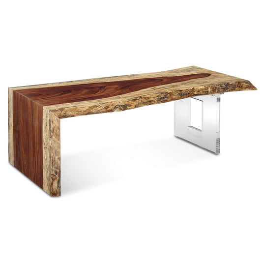 Live Edge Sled Coffee Table