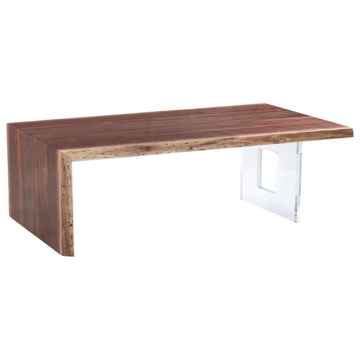 Live Edge Sled Coffee Table