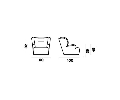 Loll 09 Swivel Barrel Chair