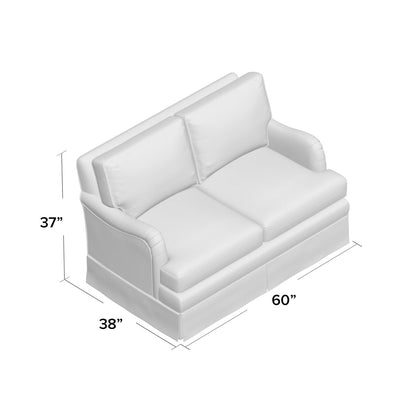 Duralee London 60 Loveseat