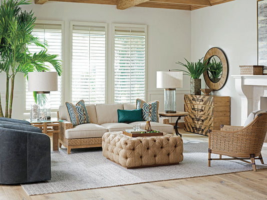 Los Altos Laurel Cocktail Ottoman
