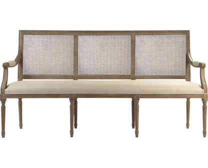 Zentique Louis Upholstered Bench