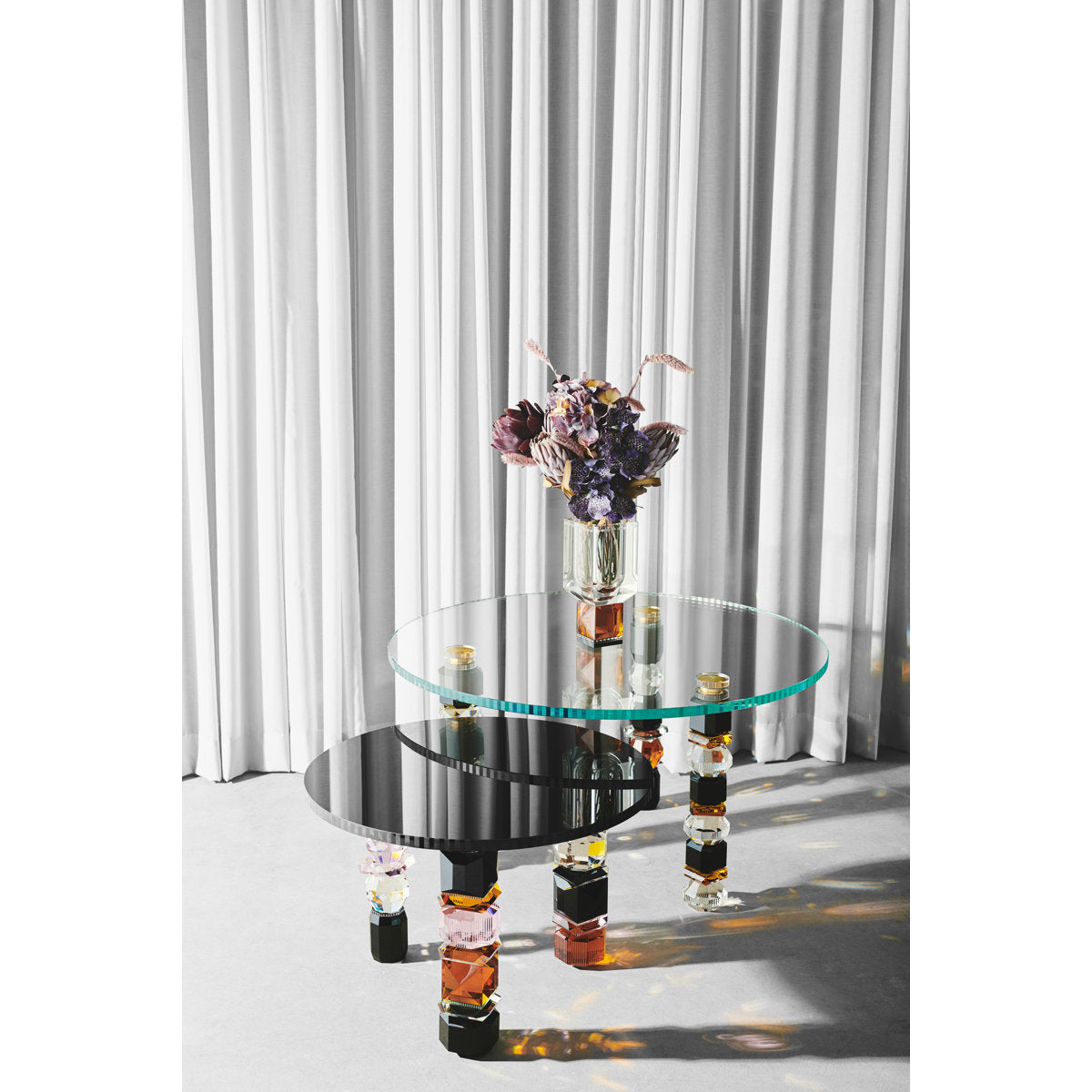 Louisiana Glass End Table