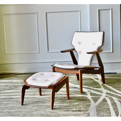 Lounge Chair Chair with Ottoman