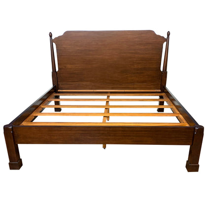 Low Post Mahogany Bed
