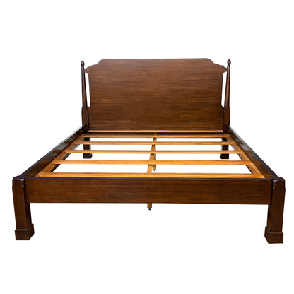 Low Post Mahogany Bed