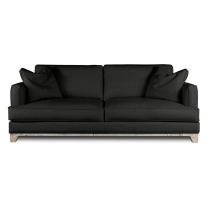 Eleanor Rigby Lucia 99 Genuine Leather Square Arm Sofa