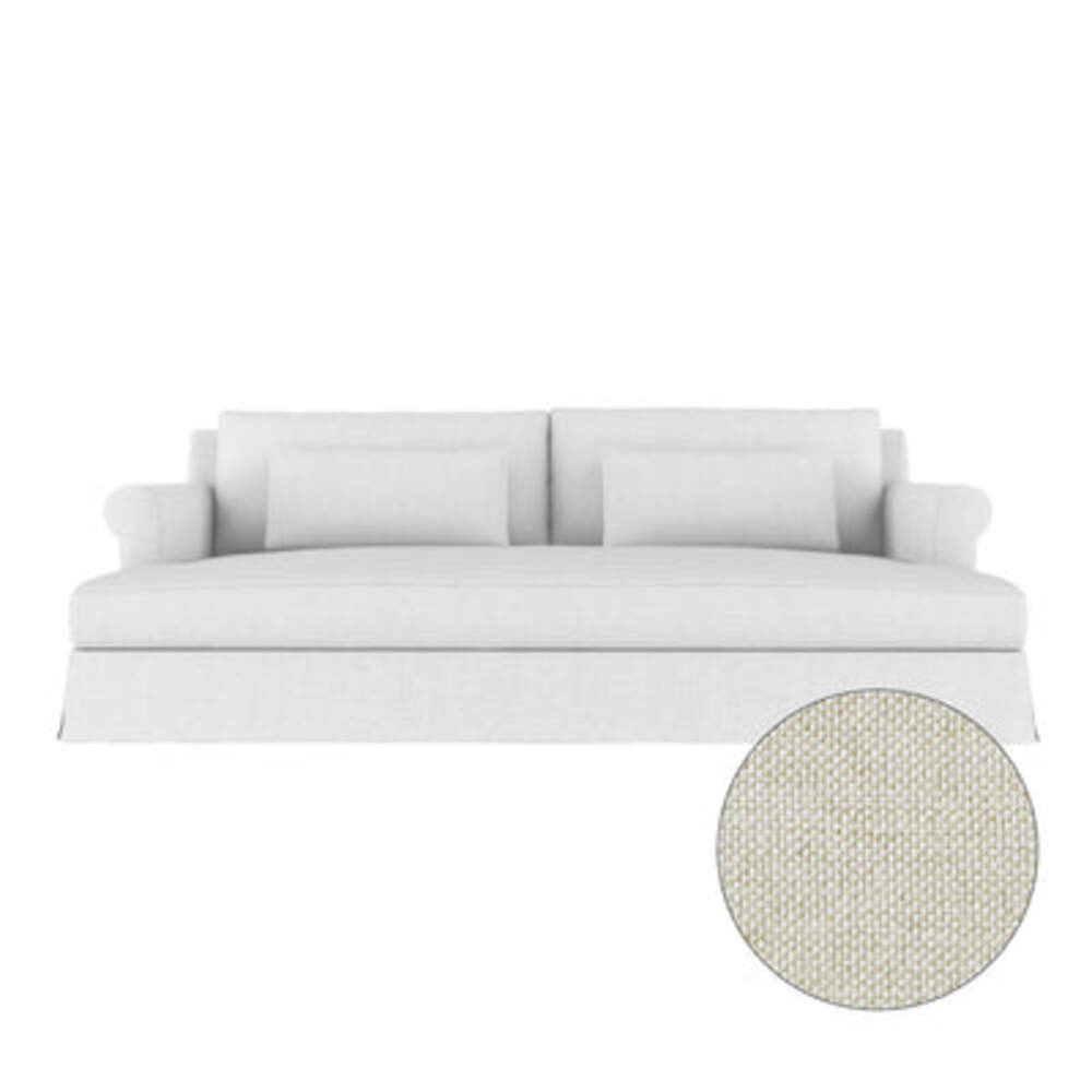 Ludlow Rolled-Arm Skirted Daybed