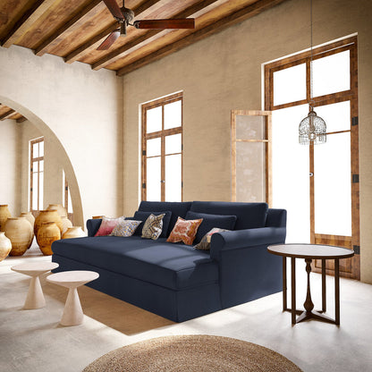 Ludlow Rolled-Arm Skirted Daybed