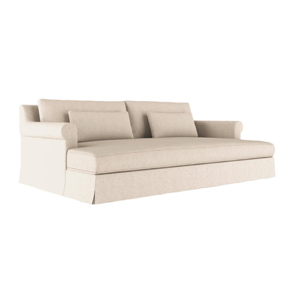 Ludlow Rolled-Arm Skirted Daybed