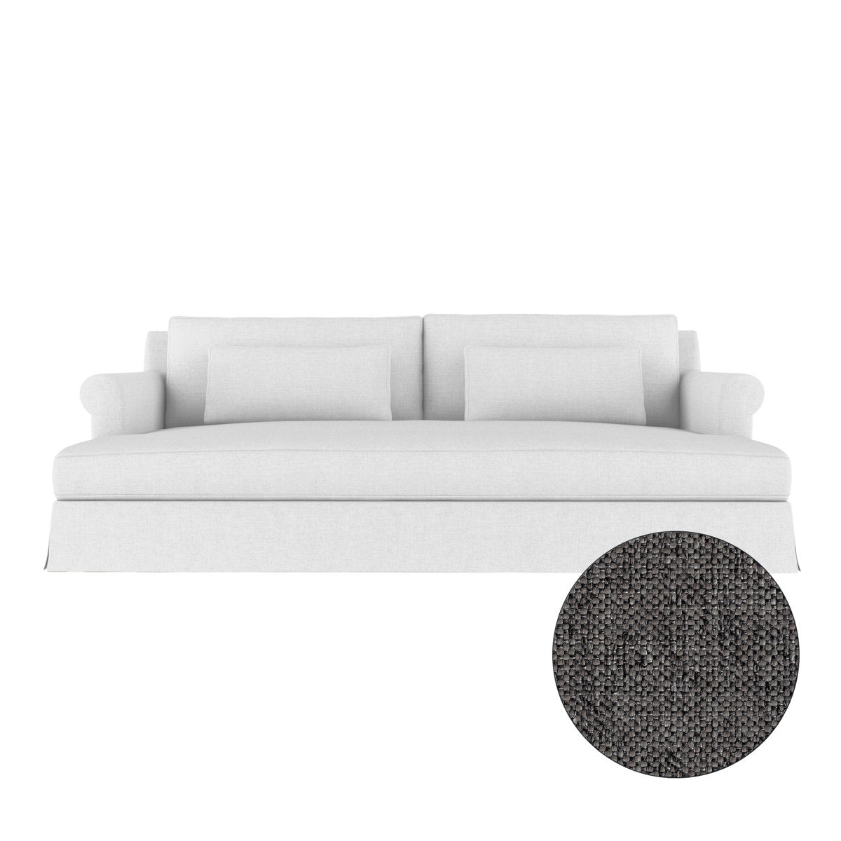 Ludlow Rolled-Arm Skirted Daybed