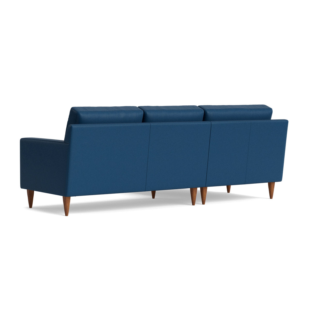MCM Leather Chaise Sectional