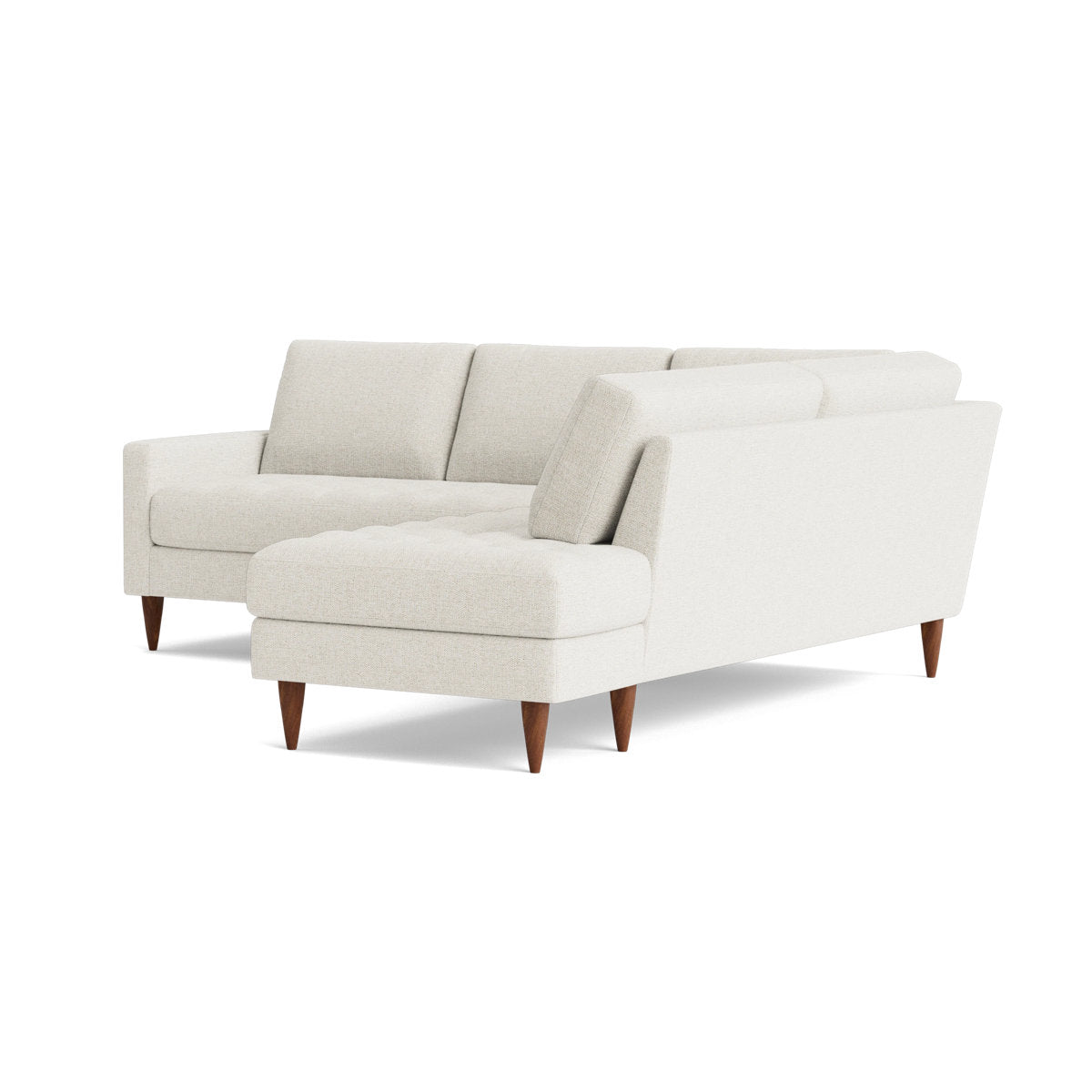 Benchmade Modern Mcm Sectional With Bumper 95 X 95