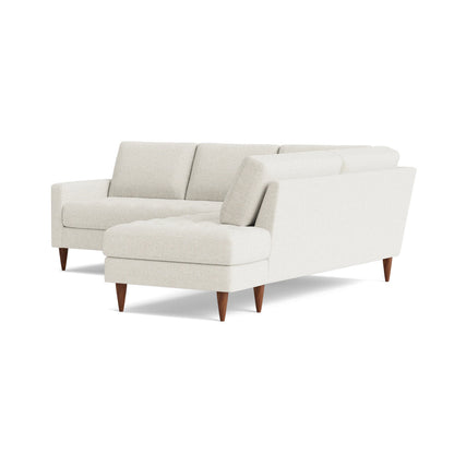 Benchmade Modern Mcm Sectional With Bumper 95 X 95