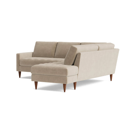 Benchmade Modern Mcm Sectional With Bumper 95 X 95