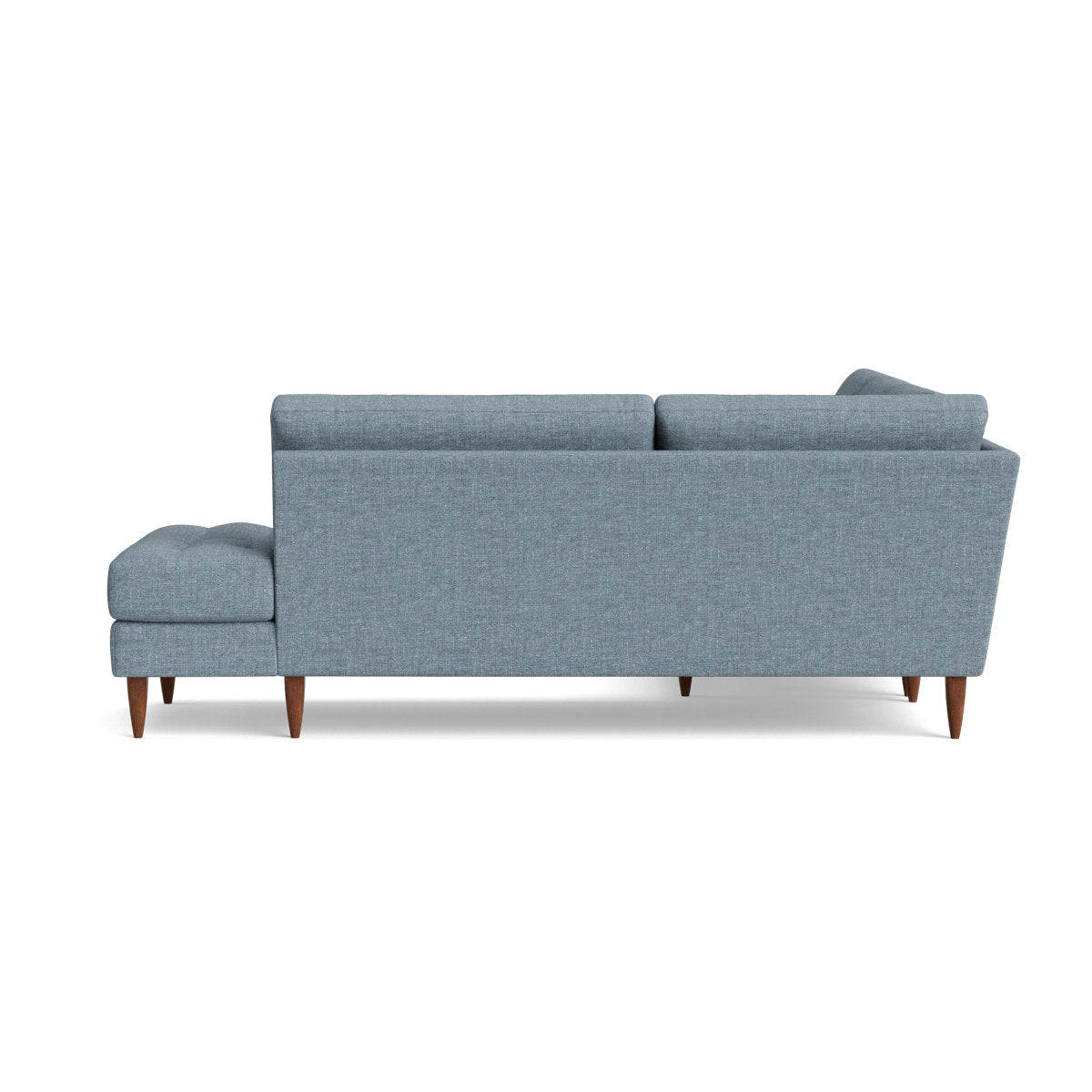 Benchmade Modern Mcm Sectional With Bumper 95 X 95
