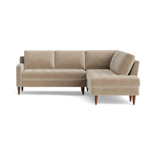 Benchmade Modern Mcm Sectional With Bumper 95 X 95