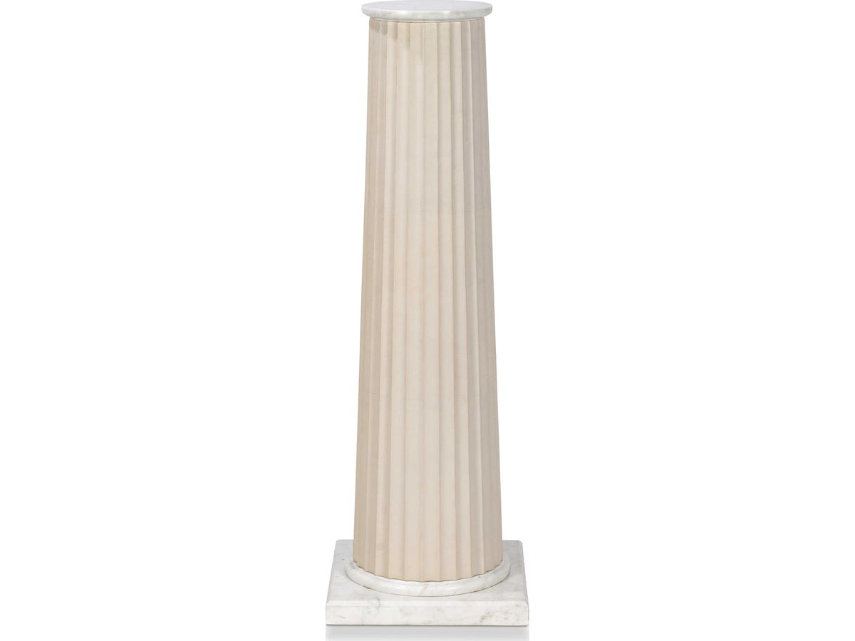 Mg Round Stone End Table