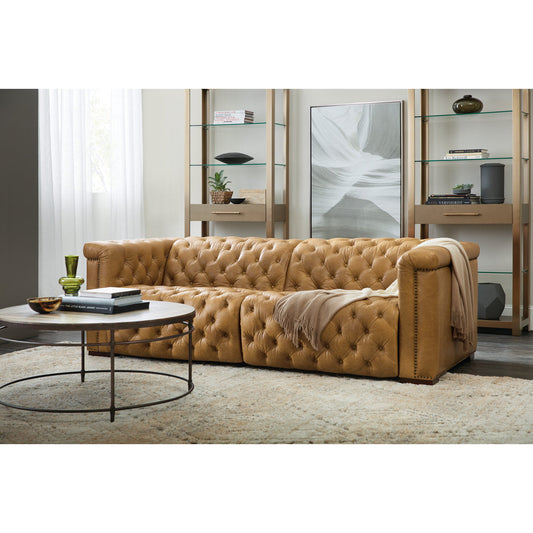 Hooker Furniture Savion 2 Over 2 Sofa With Power Recline Power Headrest