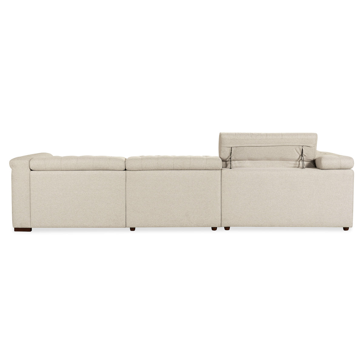 Hooker Furniture Savion Deux 5 Seat Sectional With Three Power Recliners And Six Power Headrests
