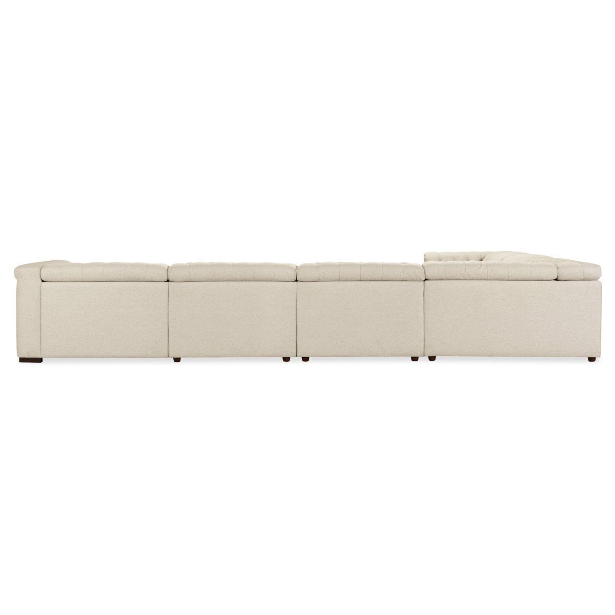 Hooker Furniture Savion Deux 6 Seat Sectional With Four Power Recliners And Seven Power Headrests