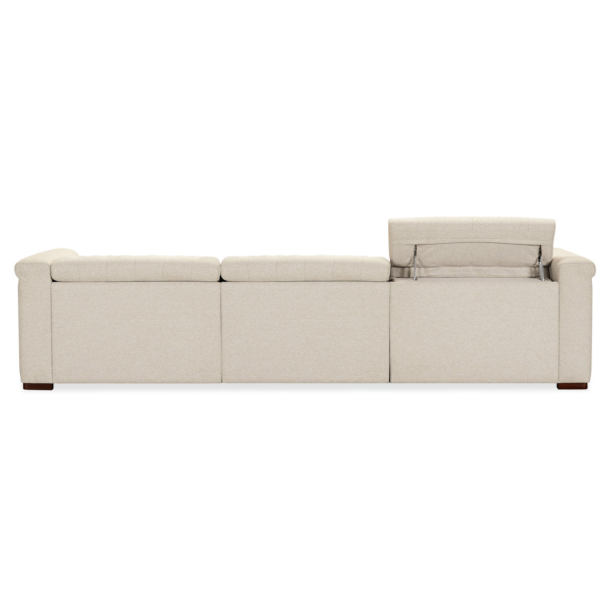 Hooker Furniture Savion Deux 3 Seat Sofa With Two Power Recliners And Three Power Headrests