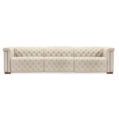 Hooker Furniture Savion Deux 3 Seat Sofa With Two Power Recliners And Three Power Headrests